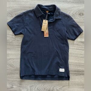 Boys Tailor Vintage Blue Polo Shirt, Size 4/5, NWT